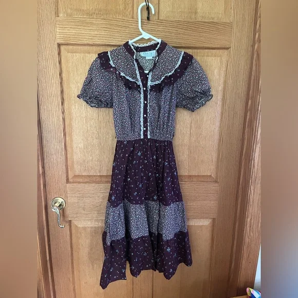 Vintage | Dresses | Dba L A Vintage Prairie Dress | Poshmark